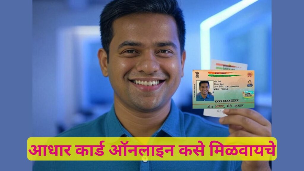 आधार कार्ड ऑनलाइन कसे मिळवायचे