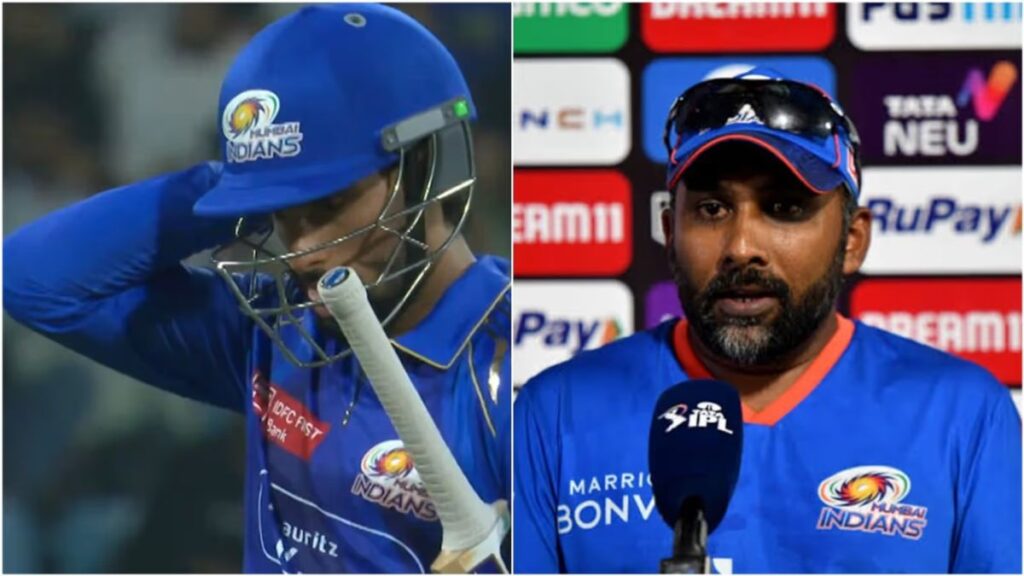 Tilak Verma Retired Out