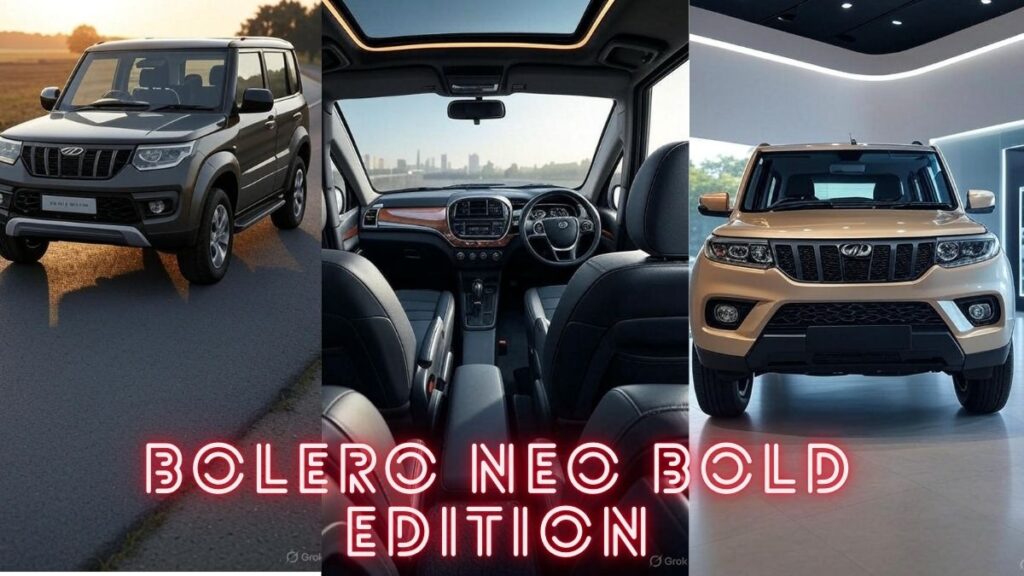 Bolero Neo Bold Edition Launched in India