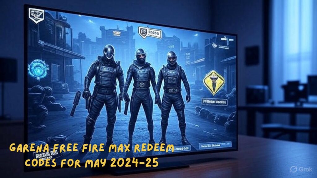 Garena Free Fire Max Redeem Codes For May 2024 -25