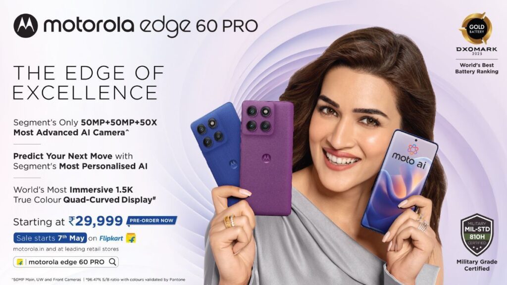 Motorola Edge 60 Pro Launch